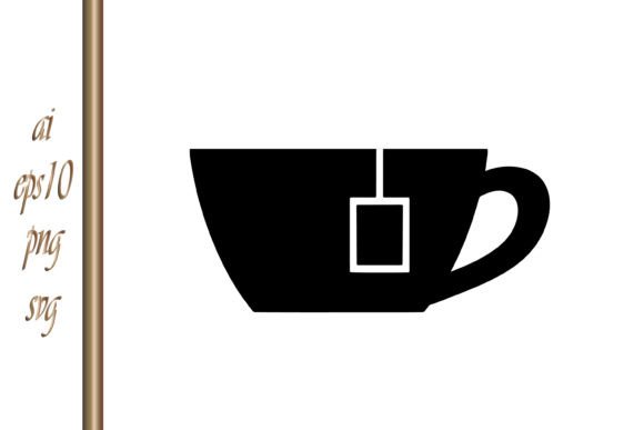 Tea Cup Hot Drink Doodle Clipart Vector: Graphics & Illustrations