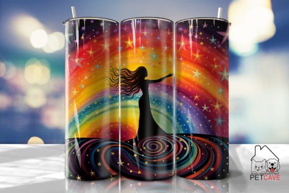 Wiccan Pop Art Tumbler Wrap: Graphics for Crafts Sellers